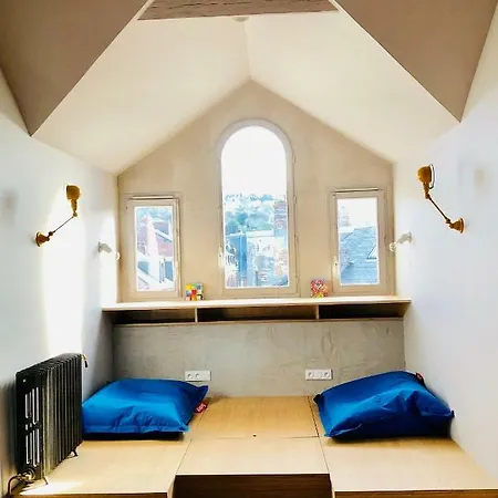 Дом отдыха Maison D'architecte En Plein Coeur D'honfleur Avec Bain Nordique