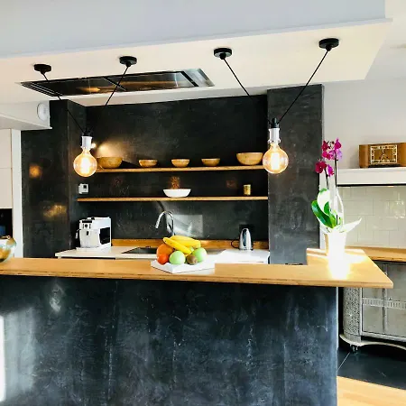 Maison D'architecte En Plein Coeur D'honfleur Avec Bain Nordique * Онфлёр