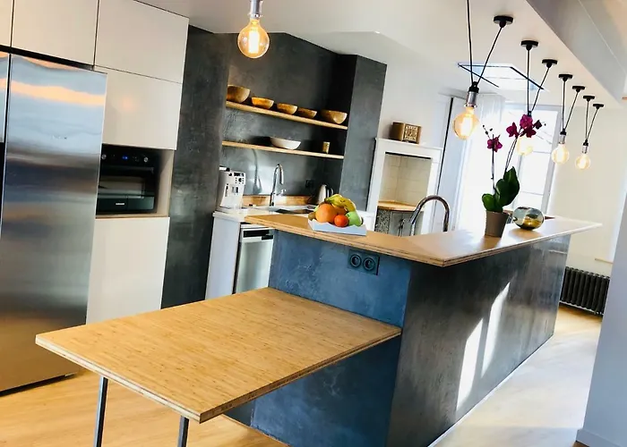 Prázdninový dům Maison D'architecte En Plein Coeur D'honfleur Avec Bain Nordique