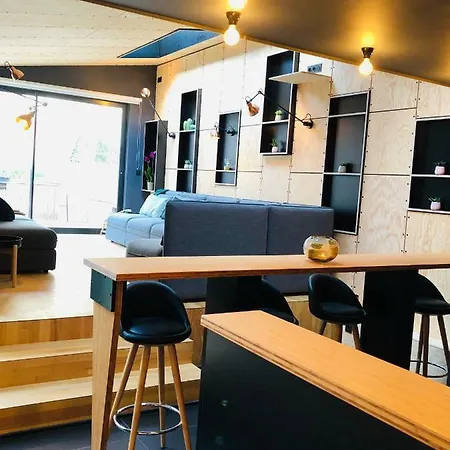 Maison D'architecte En Plein Coeur D'honfleur Avec Bain Nordique Casa de Férias